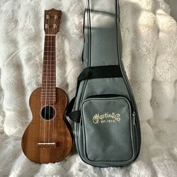Martin Guitar OXK-UKE 4-String Soprano Ukulele with gig bag
