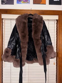 Womens Faux Fur Coat
