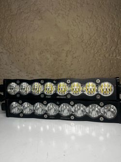 2 x S8 Straight LED Light Bar - Universal
