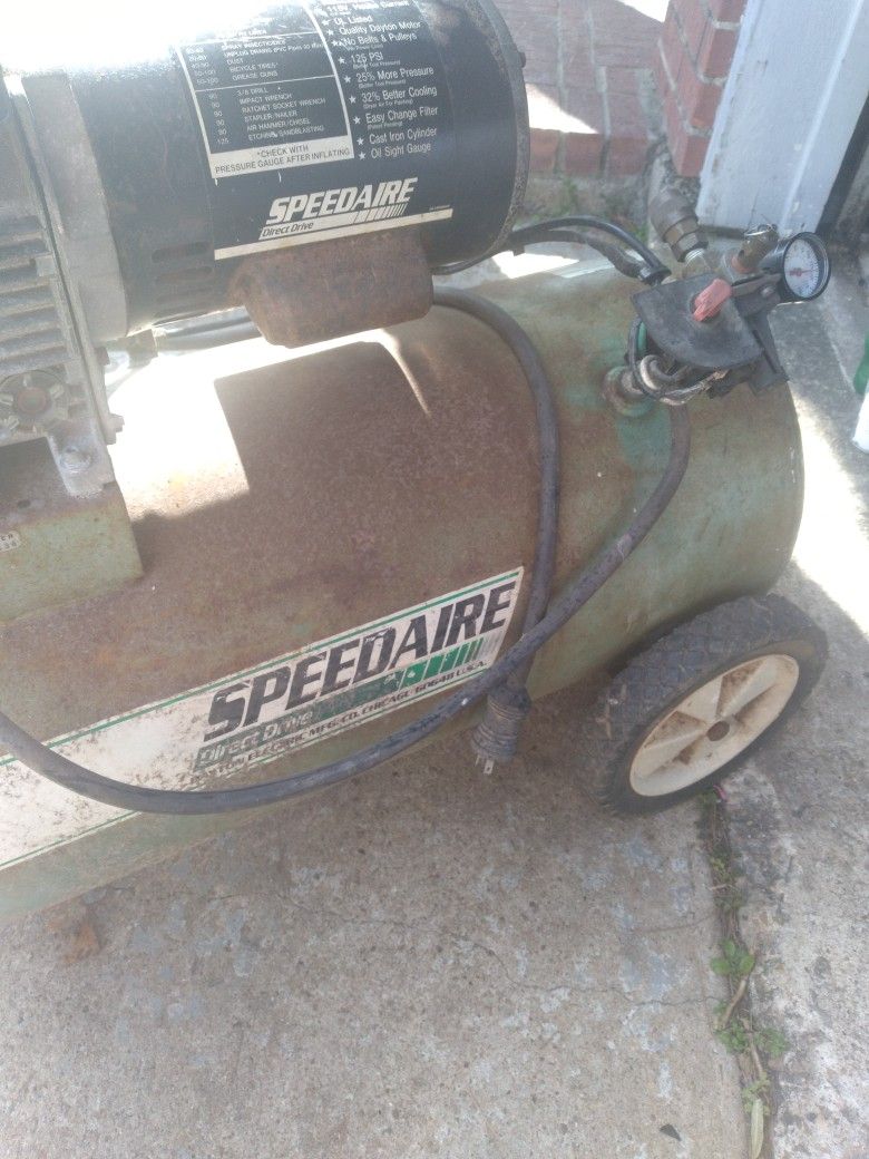 Speedaire 2hp 20 Gallon Single Stage Compressor
