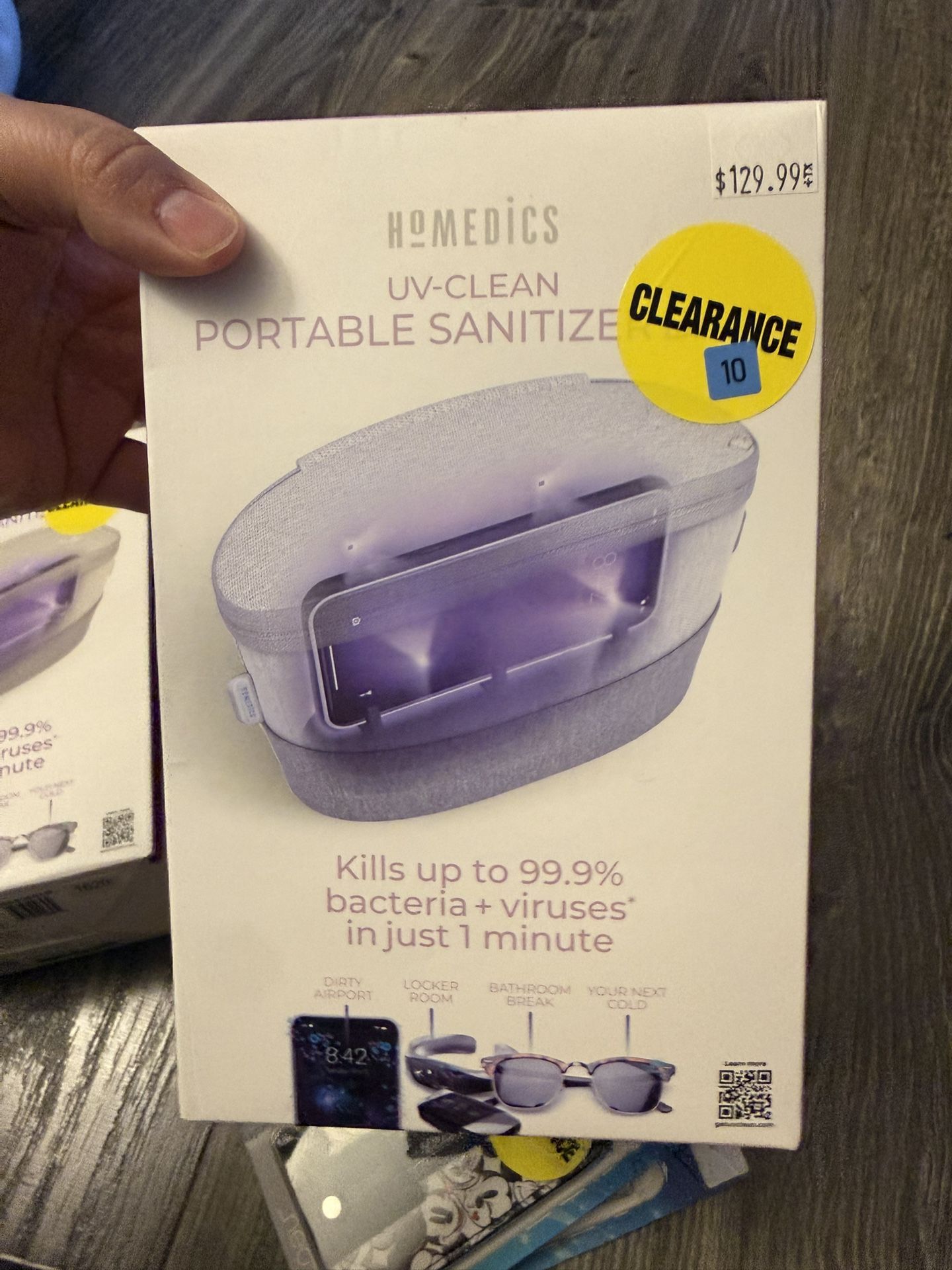 HoMedics UV-CLEAN Portable Sanitizer