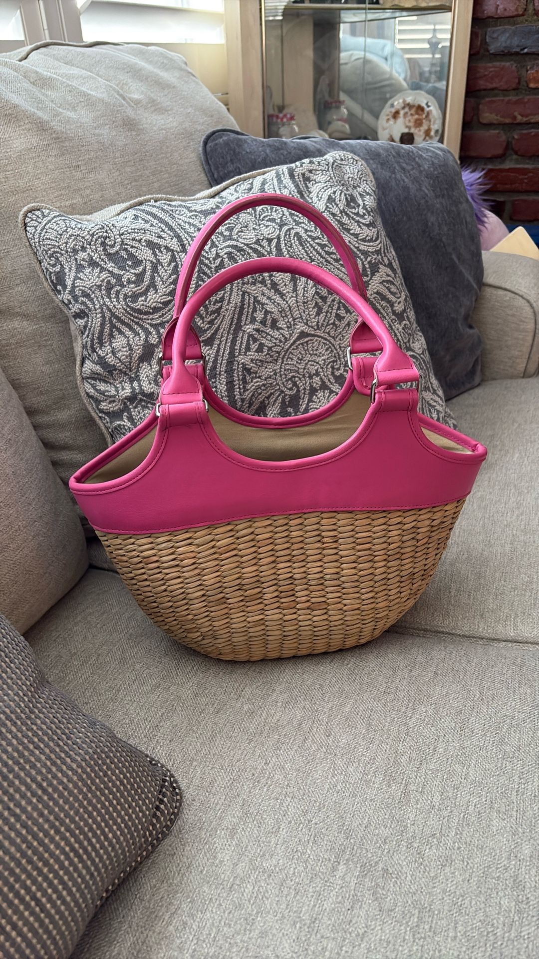 Banana Republic Hobo Straw Bag