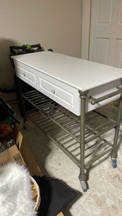 Rolling Kitchen Bar Cart 