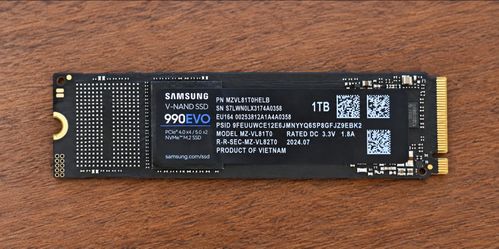 Samsung 990 EVO 1TB NVMe M.2 SSD – PCIe 4.0/5.0
