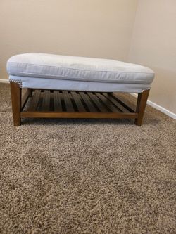 Grey Ottoman