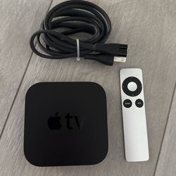 Apple TV  with a Remote 