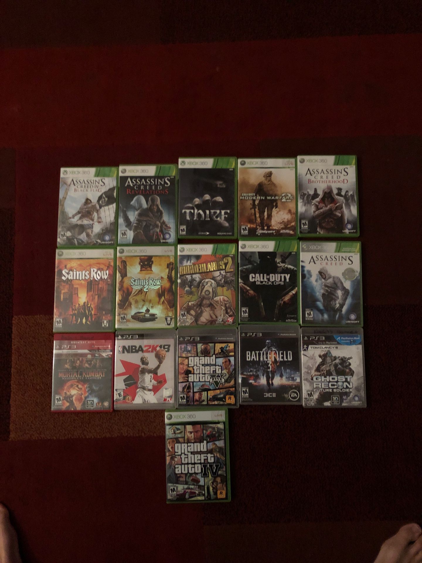 Xbox 360 and PS3 games make me a offer on all or one