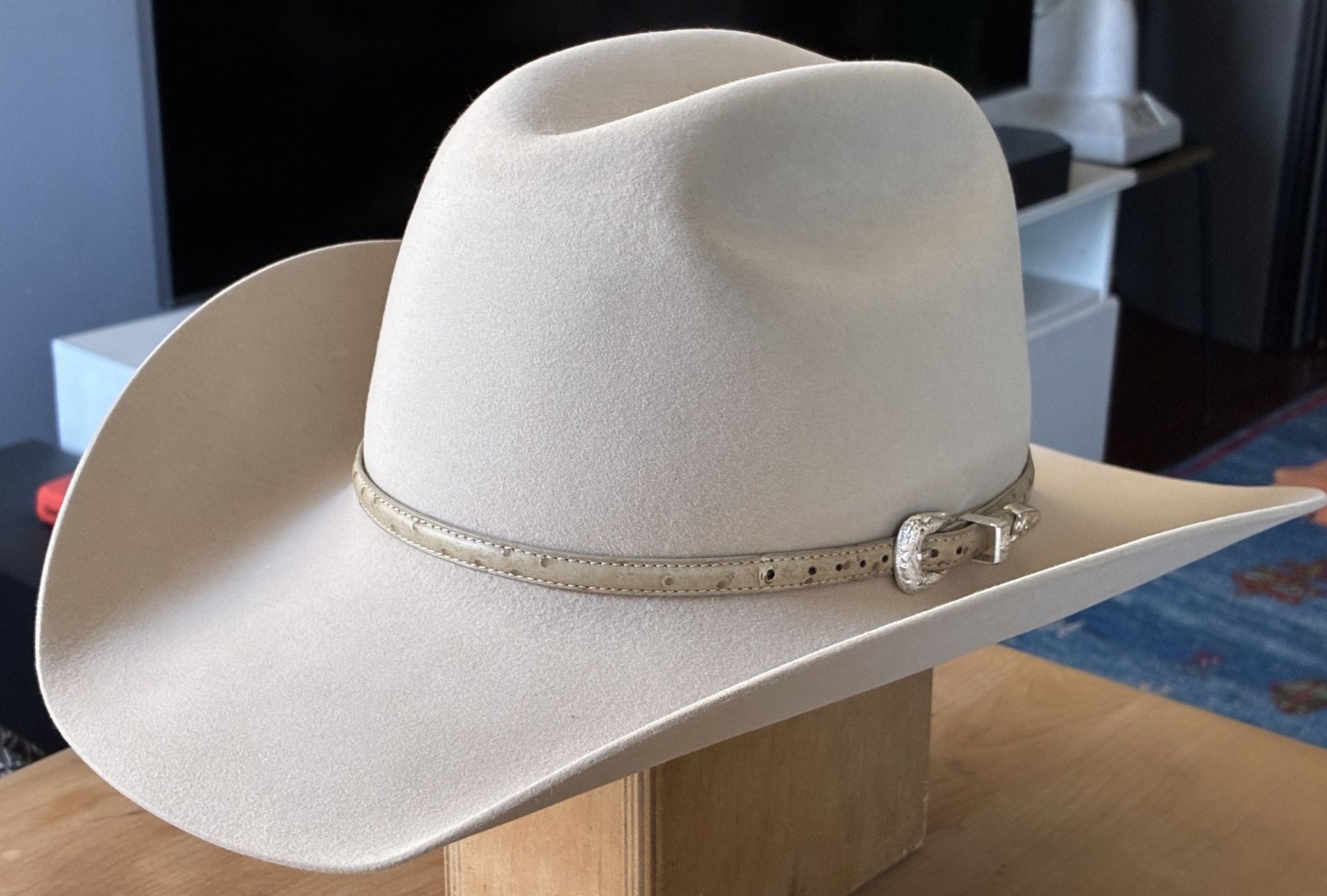 Custom Made Cowboy Hat Lady Greeley 3/8 Classic Cattleman