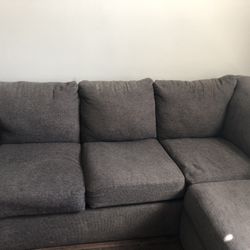 All Grey Sectional 