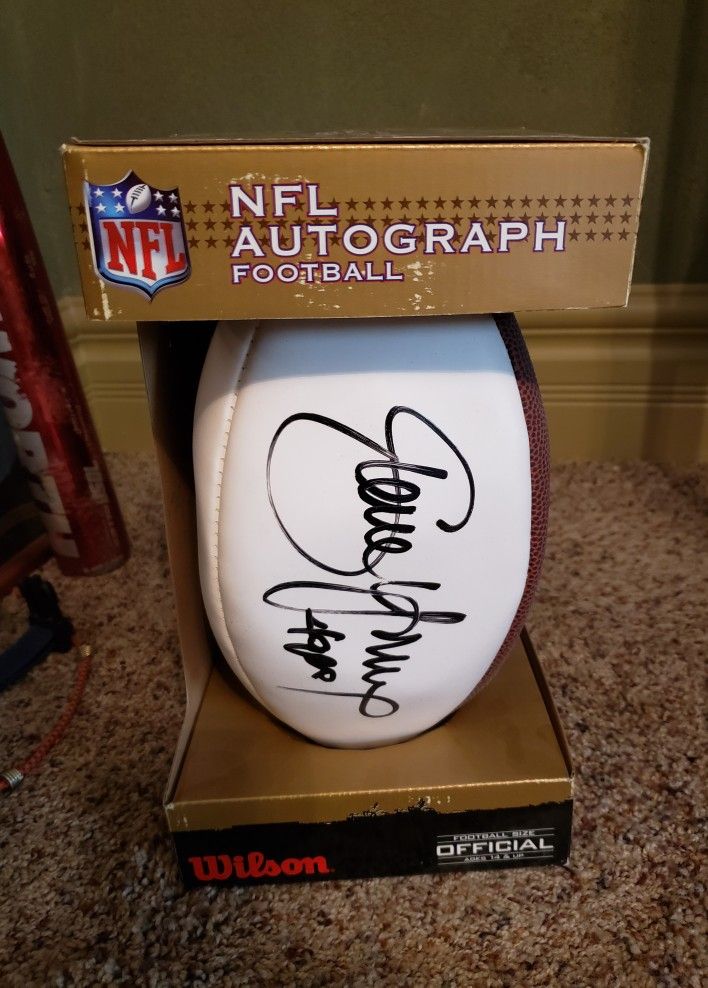 Steve Young Signed Football