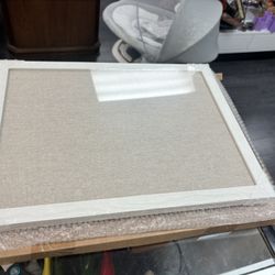 White canvas board