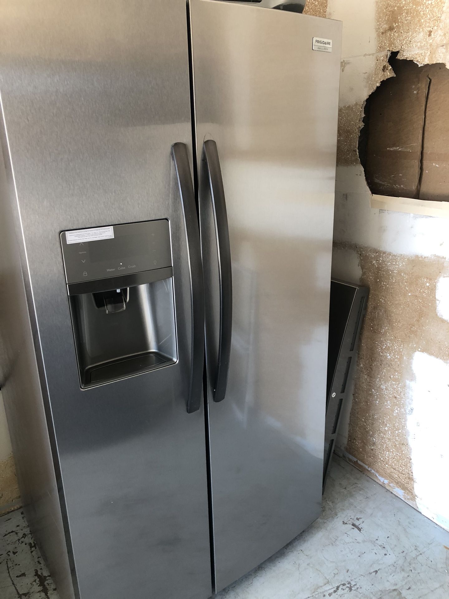 Frigidaire Side By Side Refrigerator Like New