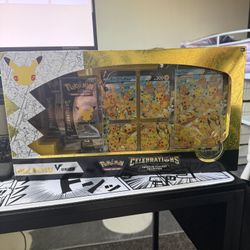 Pokémon 25th Celebrations Pikachu V Union Box