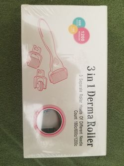 Derma roller 3 in 1