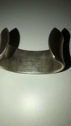 925 Sterling Silver Cuff Bracelet From Tiffany And Co  1837 
