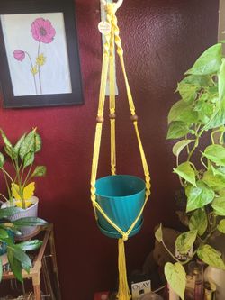 Yellow macrame 💛