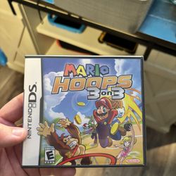 Mario Three On Three Hoops