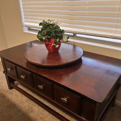 Wooden Coffee Table 