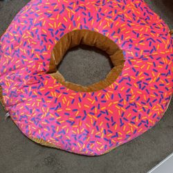 Donut Pillow  / cushion pink color