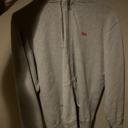 Supreme Logo Zip Up Jacket