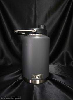 YETI Rambler 1/2 Gallon Vacuum Insulated Stainless Steel Magcap Sharptail Taupe