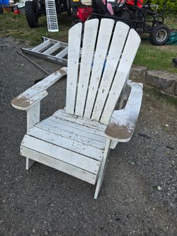 Wood Adirondack Chair