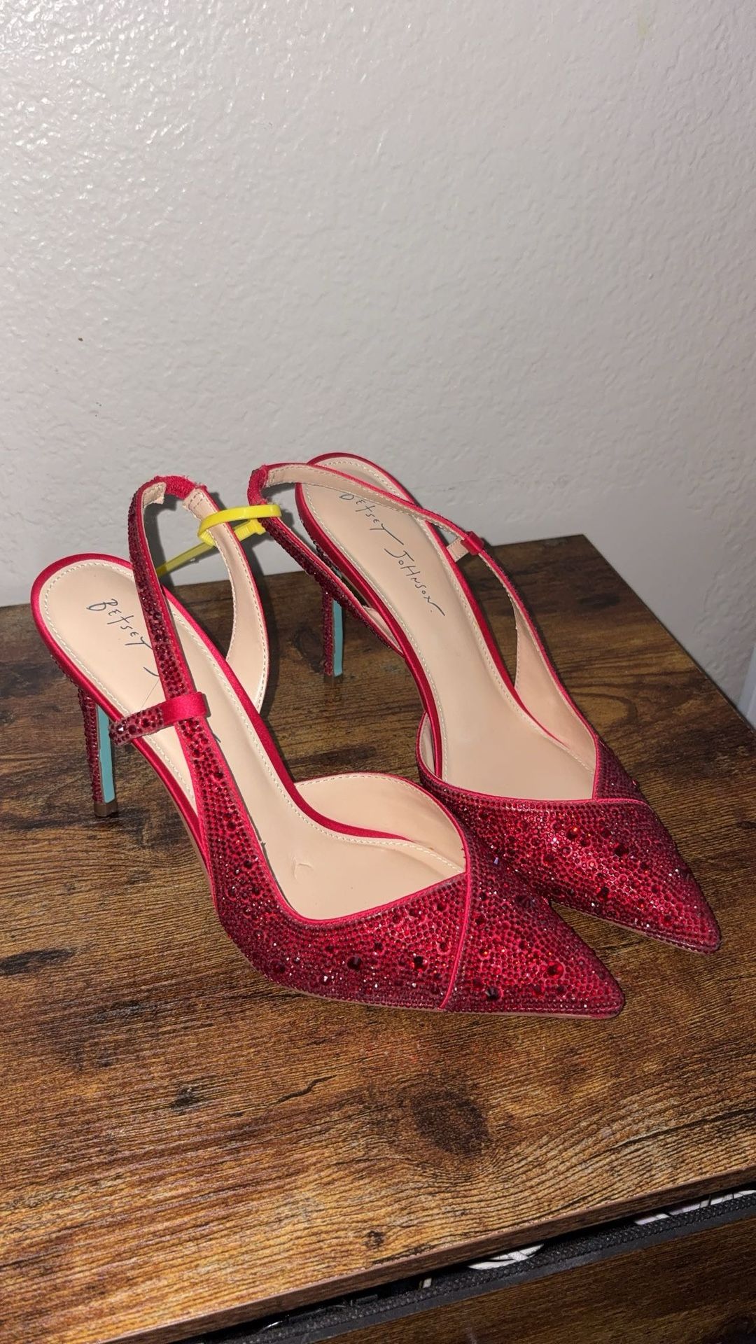 Red Pointed Heels