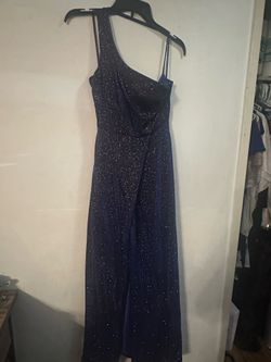 Blue dress