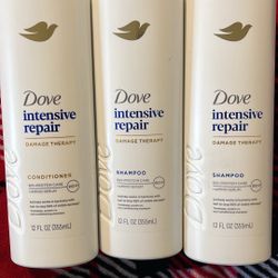 Dove intensive repair shampoo/conditioner