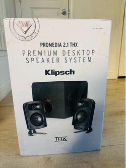 NEW Klipsch ProMedia 2.1 THX Desktop Speaker System