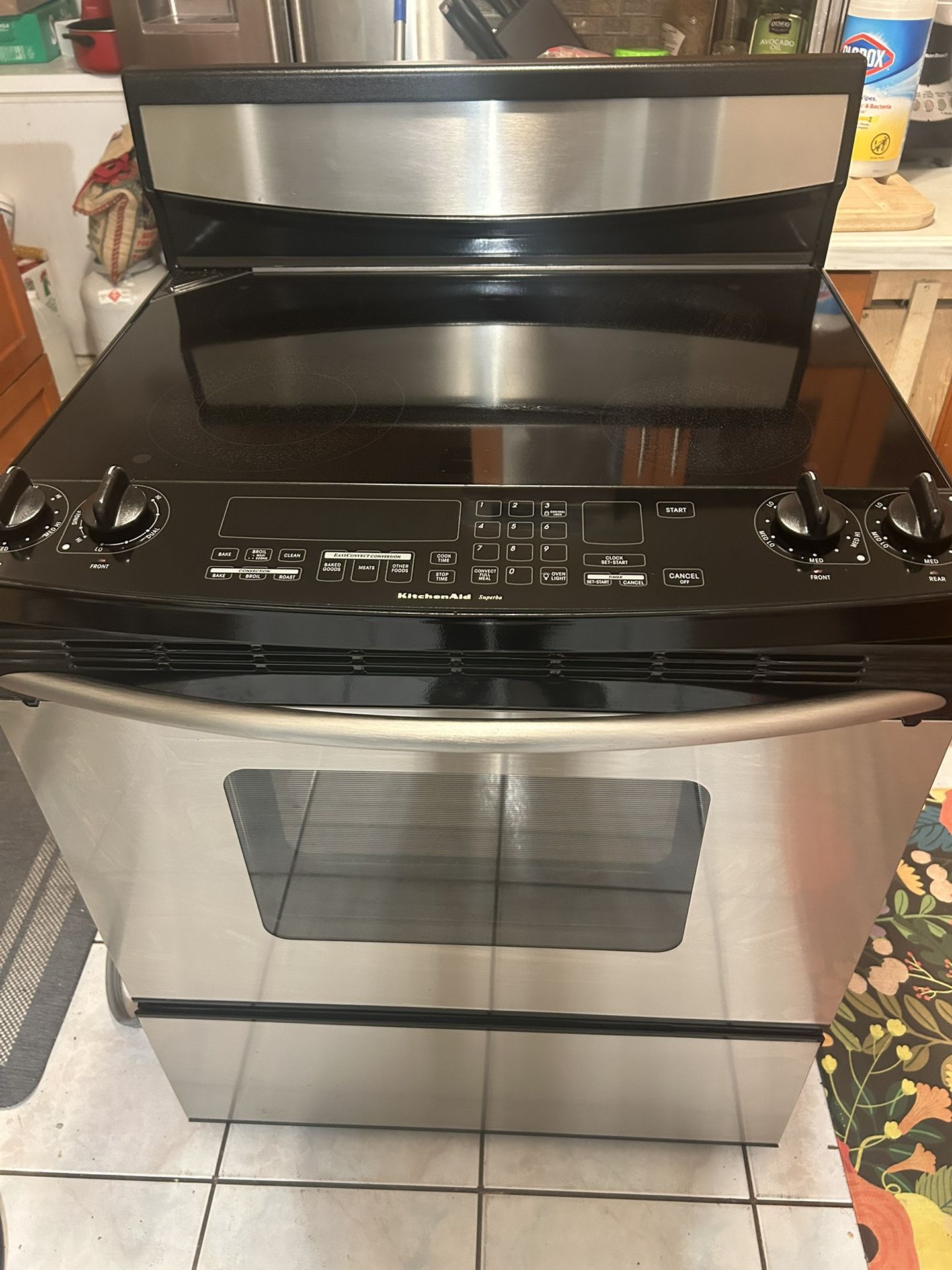 Kitchen Aid Electric Stove Range