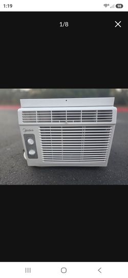 Midea 5,000 BTU Room Window Air Conditioner Mechanical Control AC White