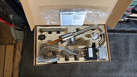 The Moen 7565EC Align Touchless MotionSense Pull-Down High Arc Kitchen Faucet in Chrome