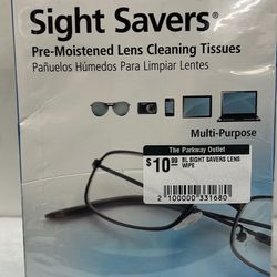 BL  Sight Savers Lens Wipes
