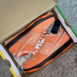 Nike SB Dunk Low Orange Lobster Size 9