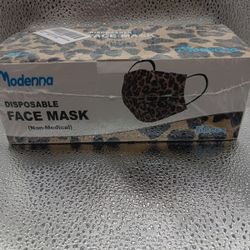 Leopard Face Mask