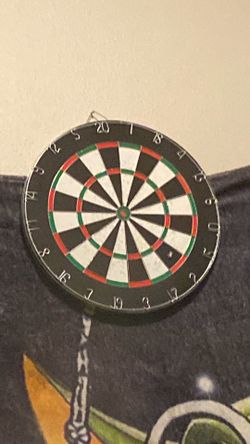 Real dartboard used good condition will trade