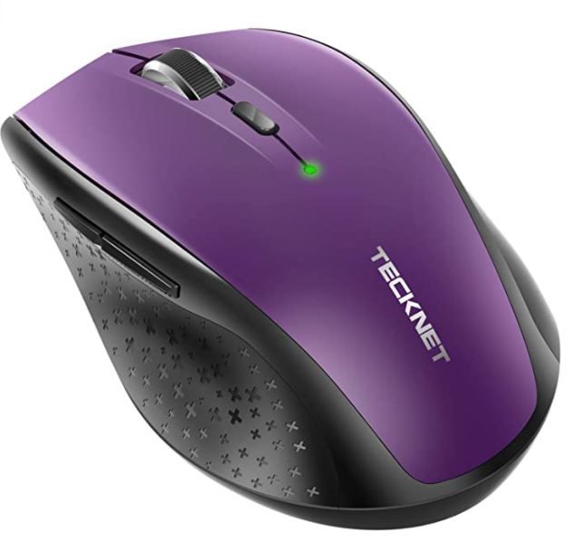 Purple Wireless Mouse - Bluetooth - Batteries Included!!