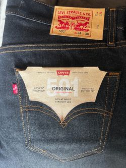 Black levi jeans 501 34x30