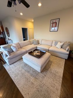 5 Piece Couch with ottoman
