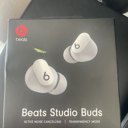 Unused White Beats Studio Buds