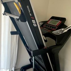 Moving Sale - Sole F80 Folding Treadmill