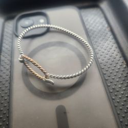 Retired Wire Cuff Bracelet 