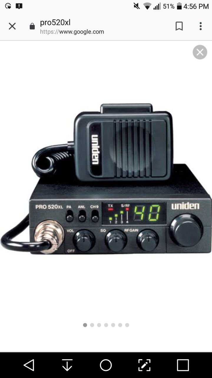 Uniden PRO520XL CB Radio & Mobile CB Antenna !!