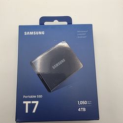 Samsung T7 SSD 4TB