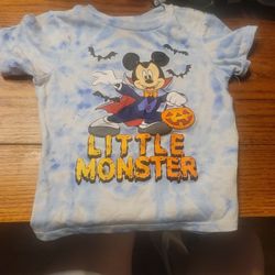 Mickey Little Monster Halloween Shirt