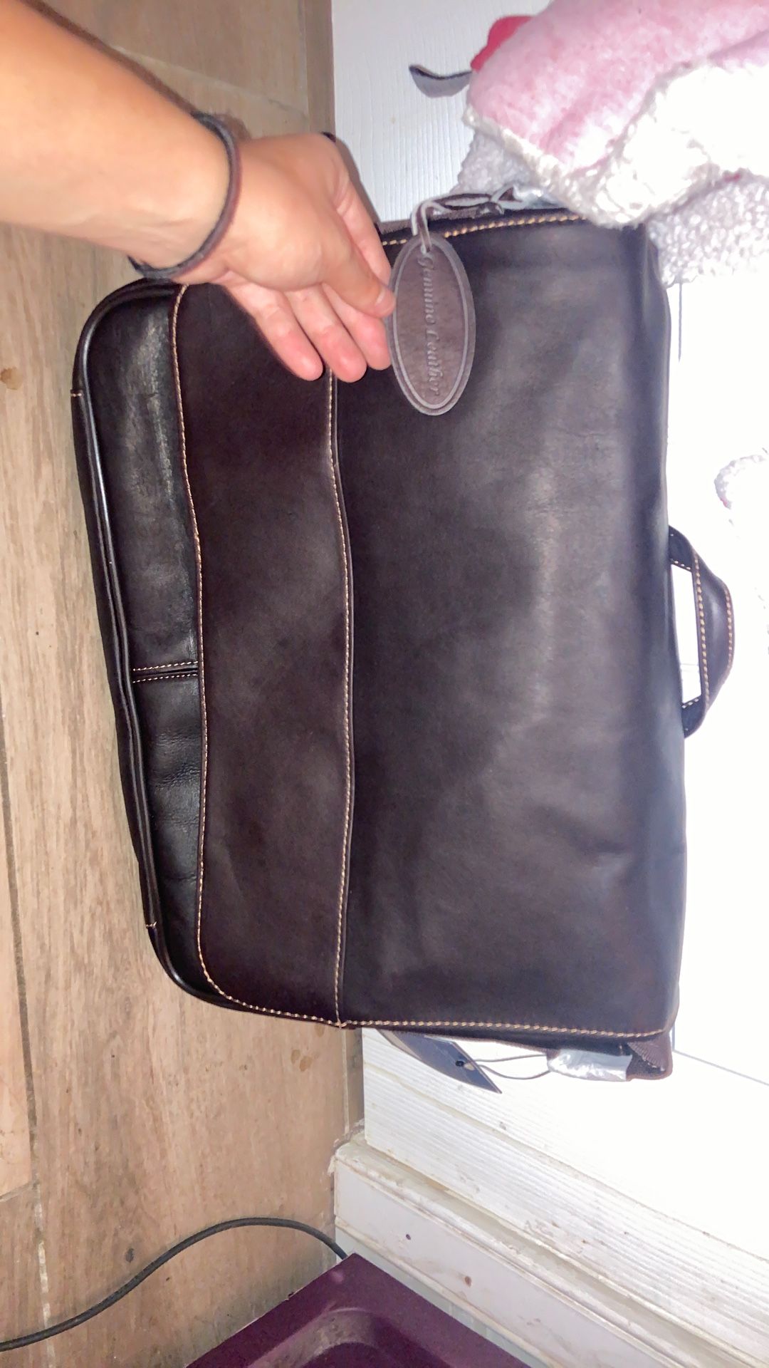 Leather Computer Bag