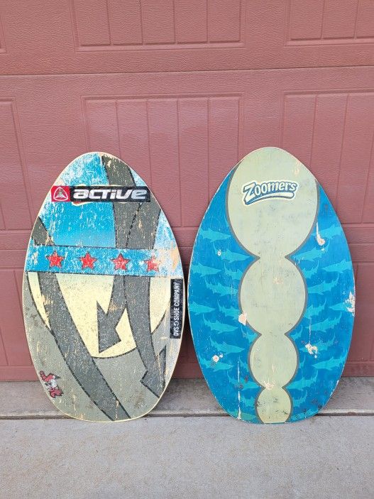 Wood Skimboards Boogie Boards