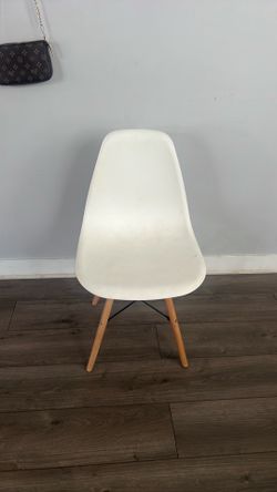 white chair