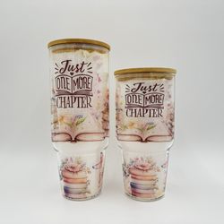 40oz And 32oz Frost Or Clear Glass Tumbler Stanley Style With handle
